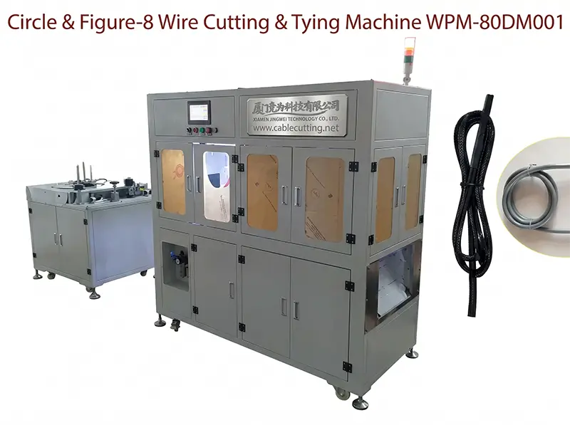 WPM-80DM001: Automatische draadknipper en -bindmachine voor cirkels en achtvormen