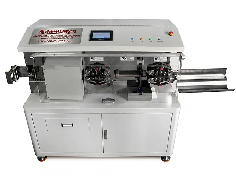 WPM-9935: Automatische coaxkabel snij- en stripmachine - Efficiënt & Precies