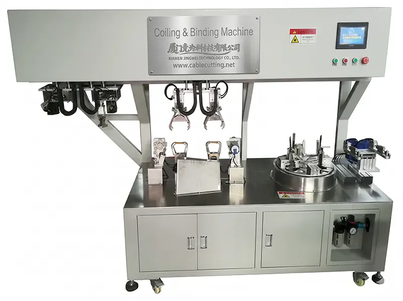 Automatische oprol- en bindmachine WPM-RT-82T | Efficiënte draadverwerkingsoplossing