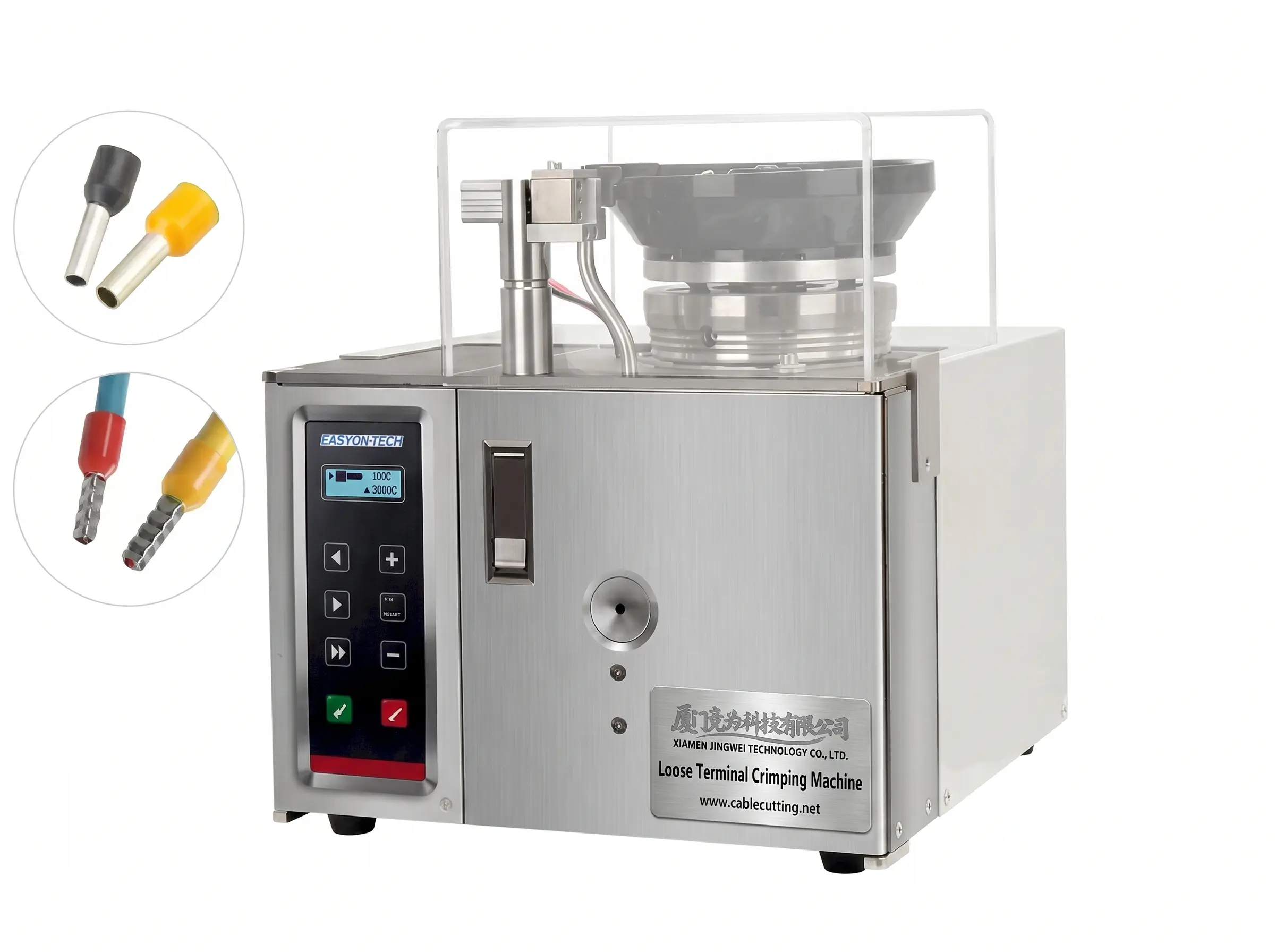 Automatische Losse Buisvormige Terminal Krimpmachine WPM-KAC05B