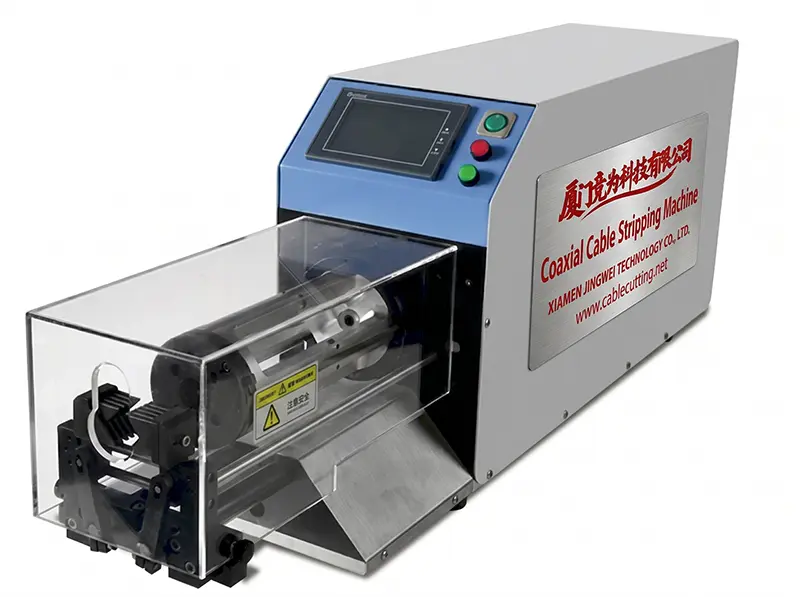 JINGWEI WPM-25200: Semi-automatische coaxkabel stripmachine