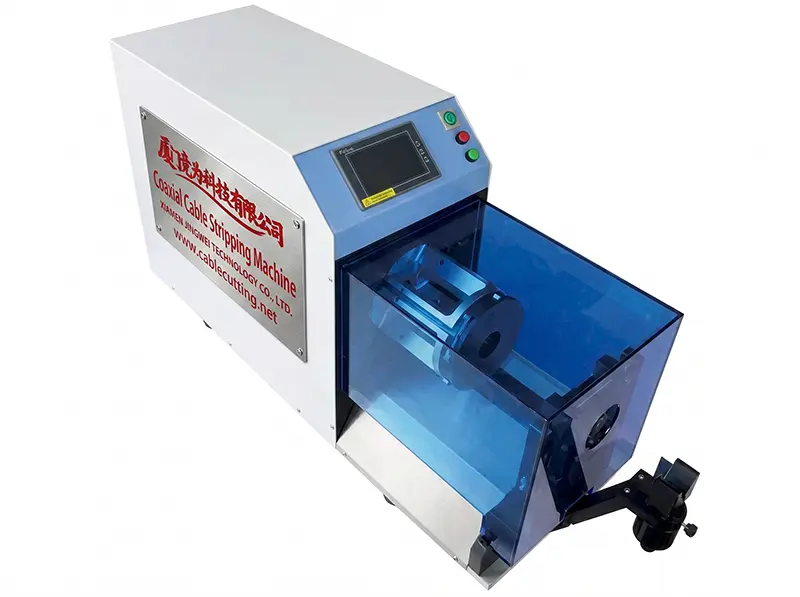 Halfautomatische coaxiale stripmachine WPM-35120 | JINGWEI