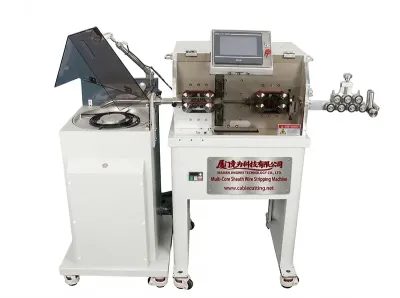 Volautomatische Meeraderige Mantel Draadverwerker WPM-680