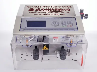 Automatische Vlakkabel Stripper en Snijder WPM-09BHT - Draadknip- en Stripmachine