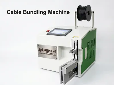 Automatische Kabelbundelmachine met Touchscreen WPM-845D - Draadknip- en Stripmachine