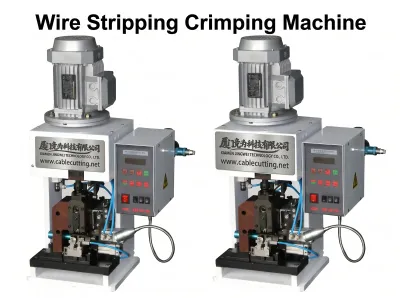 Eindvoeding Draadstrip- en Krimpmachine voor Hoge Doorvoer WPM-2008A2-E