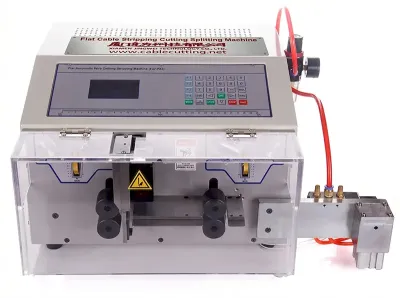 Automatische Platte Kabel Strip- en Splijtmachine WPM-09E+S - Draadknip- en Stripmachine