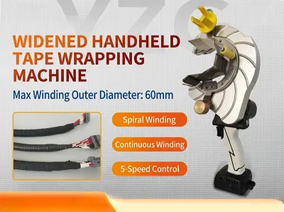 Draadloze Handheld Tapewikkelmachine met Grotere Oplaadcapaciteit AT-101L