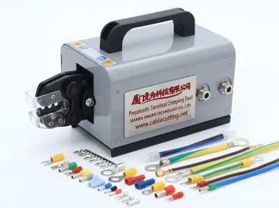 Pneumatische Handkrimptang voor Koudpersverbindingen JW-25M