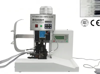 Semi-automatische Vlakkabel Krimpmachine voor Lintkabels WPM-FCCM-18