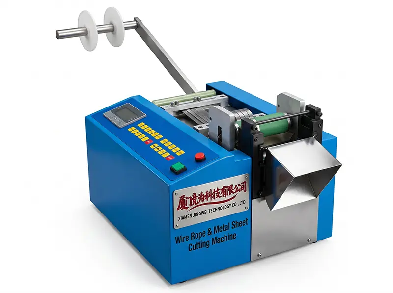 Staalkabel snijmachine WPM-ZCUT-100S – Precisie en efficiëntie voor industriële kabelproductie