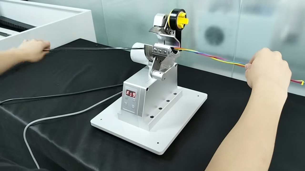 Mini draadvertakking tape wikkelmachine - Precisie wikkelen van meerdere draden