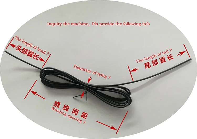 draad wikkelende bindmachine, automatische bindmachine, koordbindmachine, pakket bindmachine, draad / kabelbundel