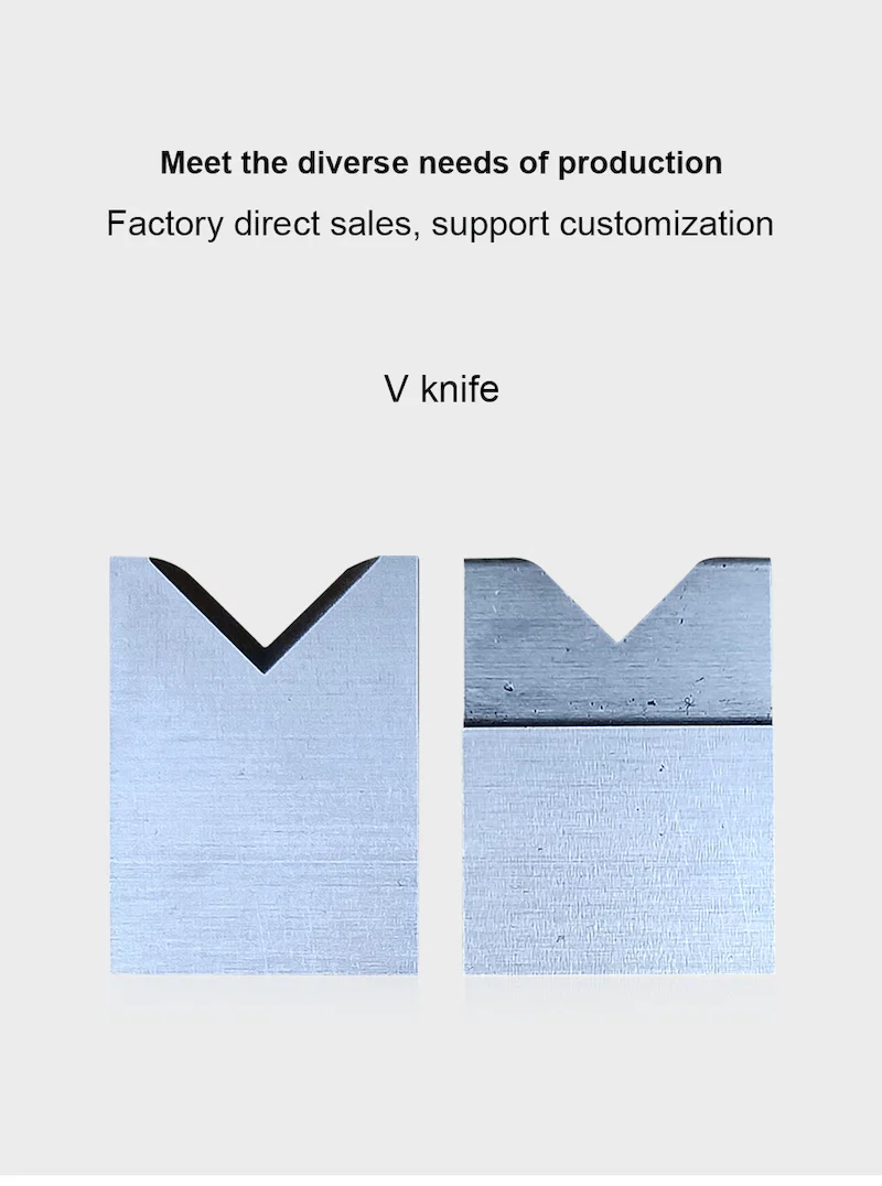 Rond mes voor pneumatische schrapmachine, DC53 stalen messen, matrijs voor draadstripmachine