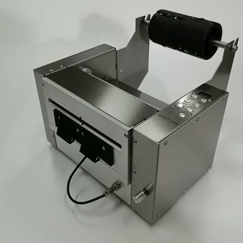200 mm brede elektrische industriële tapesnijder ZCUT-200, industriële tapesnijder, tapedispenser Zcut-200, elektrische tapesnijder 