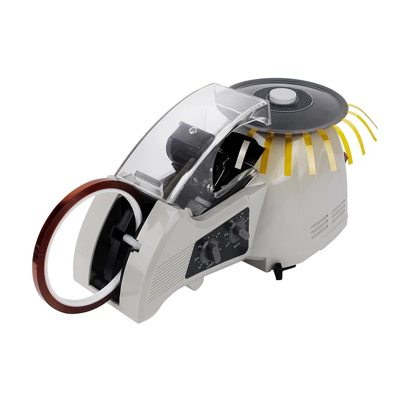 3-25 mm breedte desktop tape dispenser elektronische tape dispenser snijder machine carrousel automatische tape dispenser ZCUT-8, automatische tape dispenser, kauwgom tape dispenser, tape dispenser 
