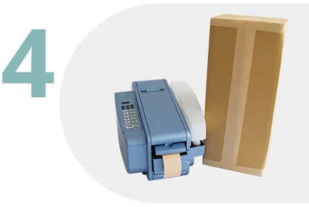 Water geactiveerde gegomde tape dispenser machine, gegomde papieren tape machine, gegomde tape machine, kraft gegomde tape machine 