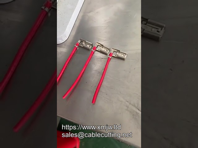 Mini OTP False Flag 63mm Terminal Krippenset - Applicator Mal met Bladen voor Precisie Draad- en Kabelkrimpen