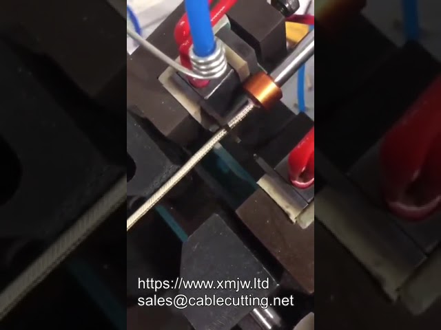 WPM 310a USB-kabel hot peel machine – Data kabel stripmachine voor efficiënte productie