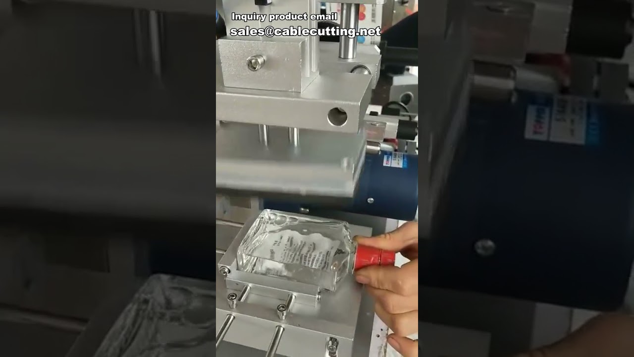 Automatische etiketteermachine voor vierkante flessen - Zelfklevende stickers & precisie