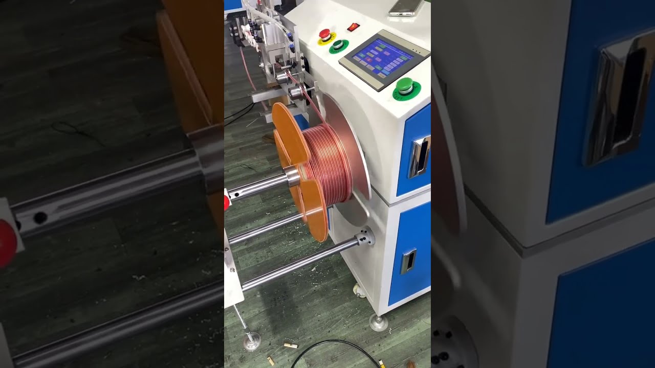 Precisiemachine voor automatisch metertellen, traverseren, snijden, wikkelen en oprollen van draad
