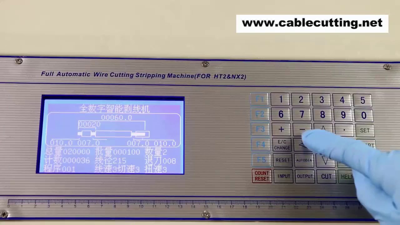 WPM-09T: Dé machine voor draad strippen, knippen en twisten | Hoge productiviteit