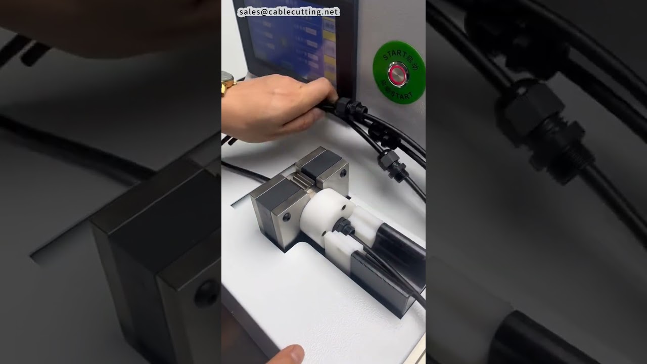 Nieuwe moerbevestigingsmachine voor draden aan beide uiteinden | Fabrieksautomatisering #fabriek #machine