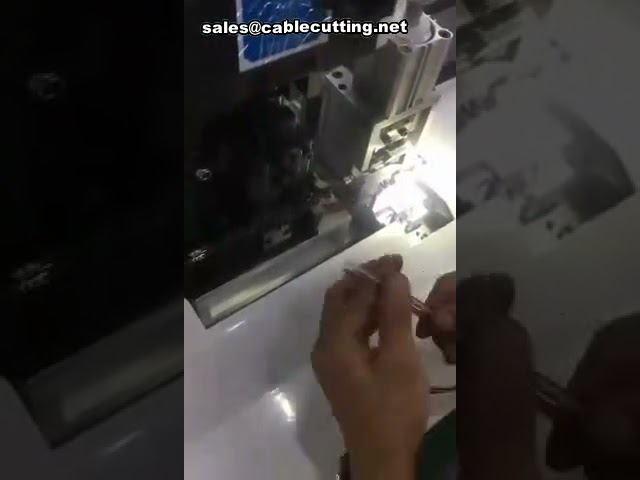 Kabelstrip-, krimp- en terminalpersmachine | Efficiënte draadverwerking