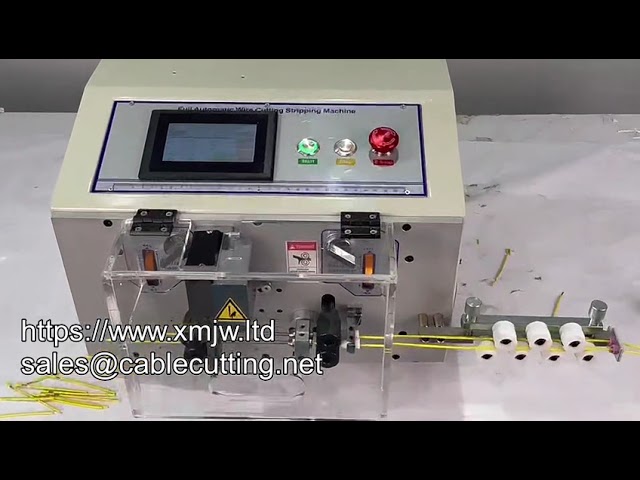 WPM 02b: 25 mm² Draadknippen en Stripmachine | Industriële Kabelverwerking