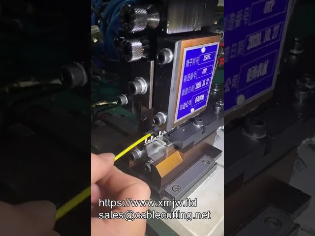 WPM 20t Semi-automatische Kabelkrimpmachine – Stille Draadterminals & Kabelverwerking