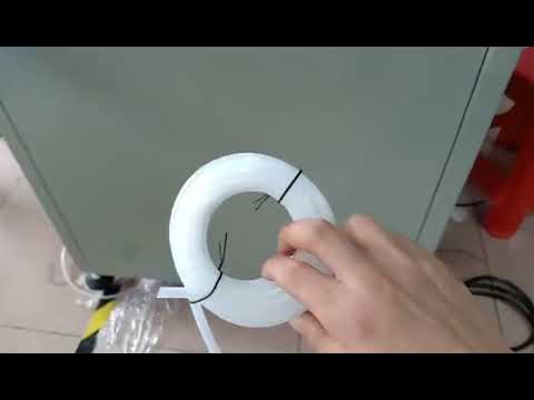 WPM 02SL PVC flexibele slang snij-, wikkel- en bindmachine – Efficiënt en betrouwbaar