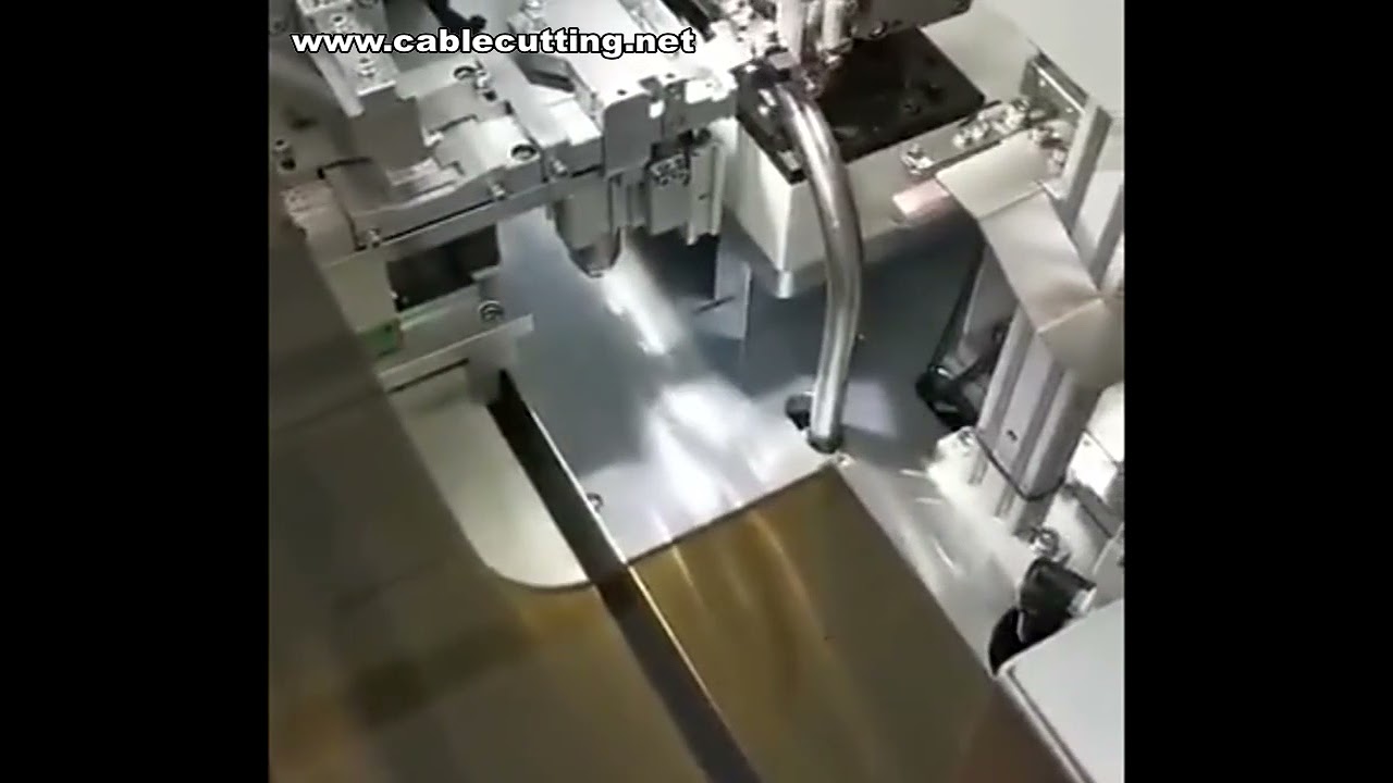 Geavanceerde parallelle kabelstripmachine & lintkabelverwerking - Vertakkingsdraad tinbad-crimpen