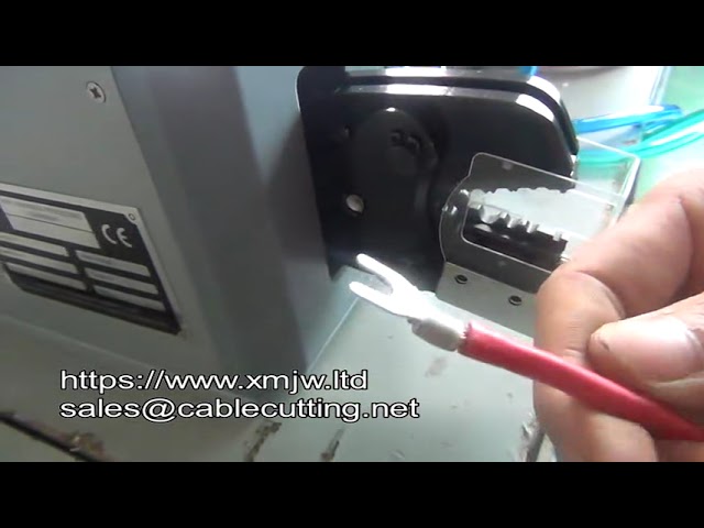 WPM-02 Pneumatische Kabelschoen- en Aansluitklemkrimpmachine - Gasgestuurd model
