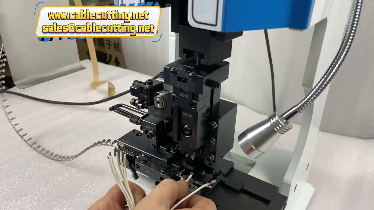 Mecal Type Applicator Europees Model – OTP Hoge Precisie CNC Snijterminal Applicator voor Horizontale Automatisering