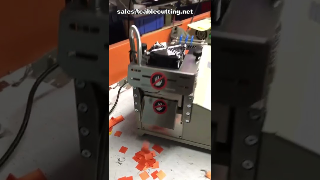 Automatische stoffen label snijmachine | Heet- en koudsnijder | Lint heetsnijden