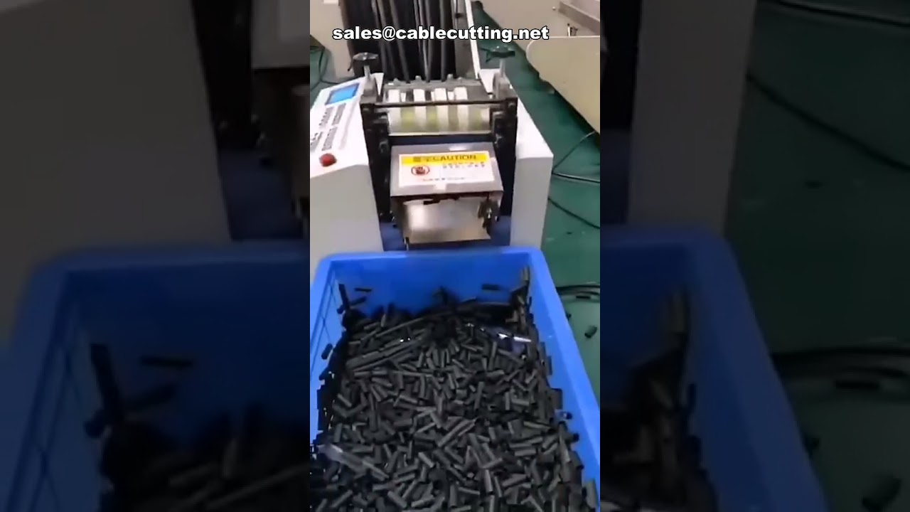 Automatische PVC-krimpkous snijmachine voor flexibele buizen | Precisie & Efficiëntie