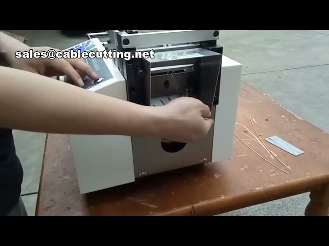 Draadkabel snijmachine | Metaal snij- en richtmachine voor kabels - Rope Wire Cut