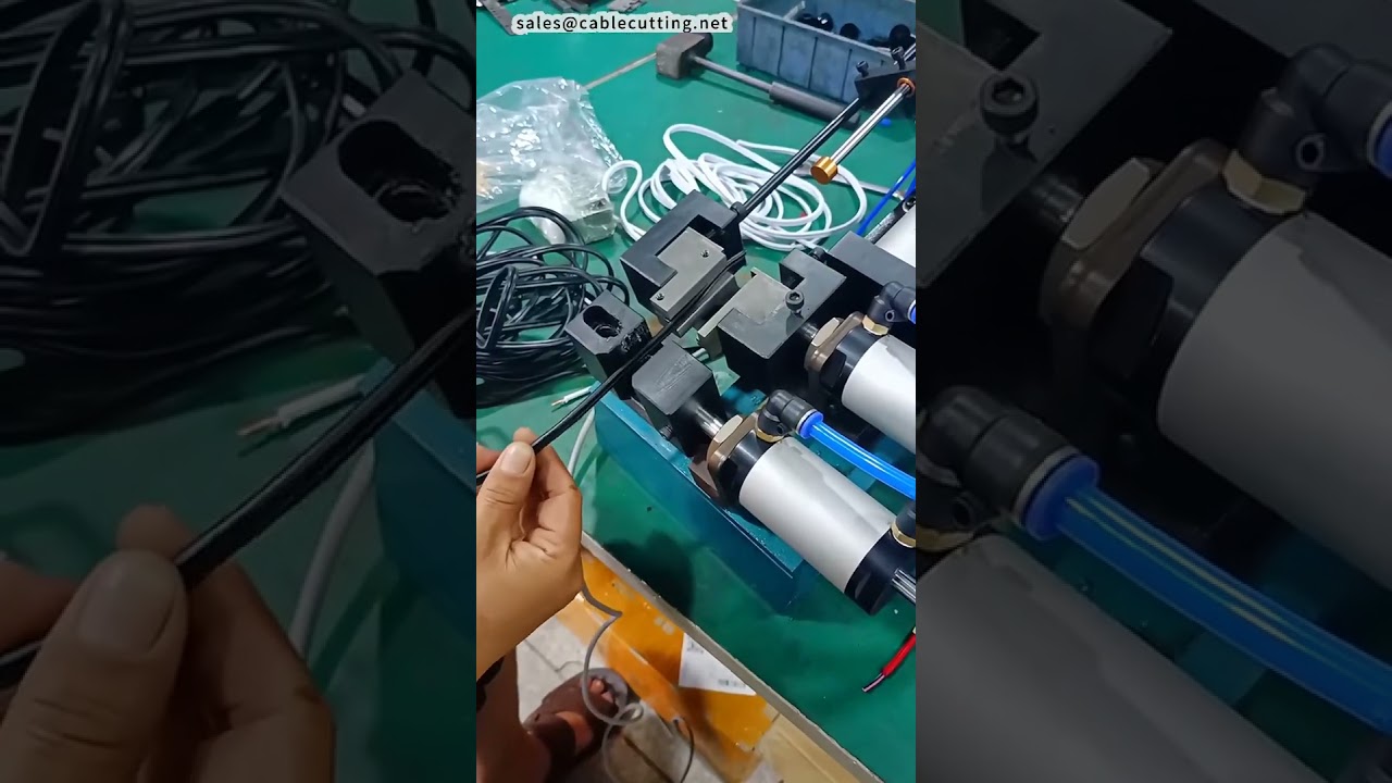 Instelbare parallelle draadsplits- en stripmachine voor nauwkeurige splitstriplengte