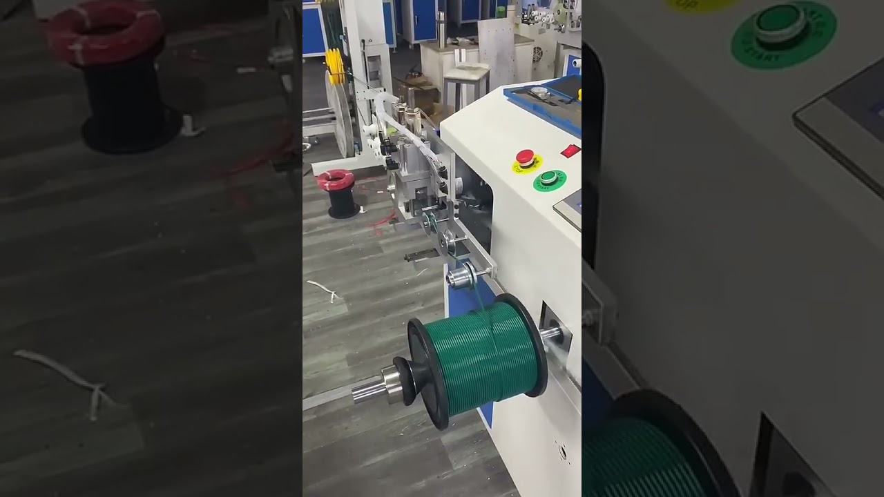 Servo-gestuurde automatische precisie wikkel- en tapeermachine voor waterdichte platte kabels