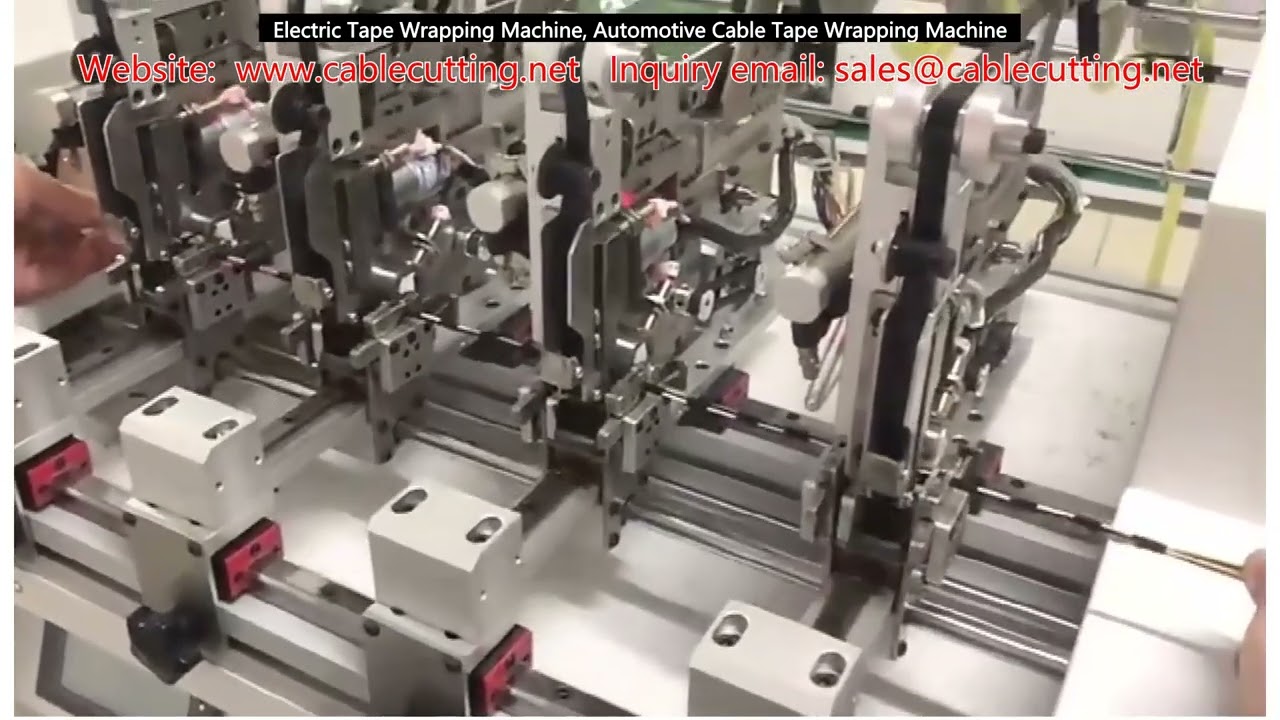 Automatische tapewikkelmachine voor autokabels – Elektrische kabeltape machine