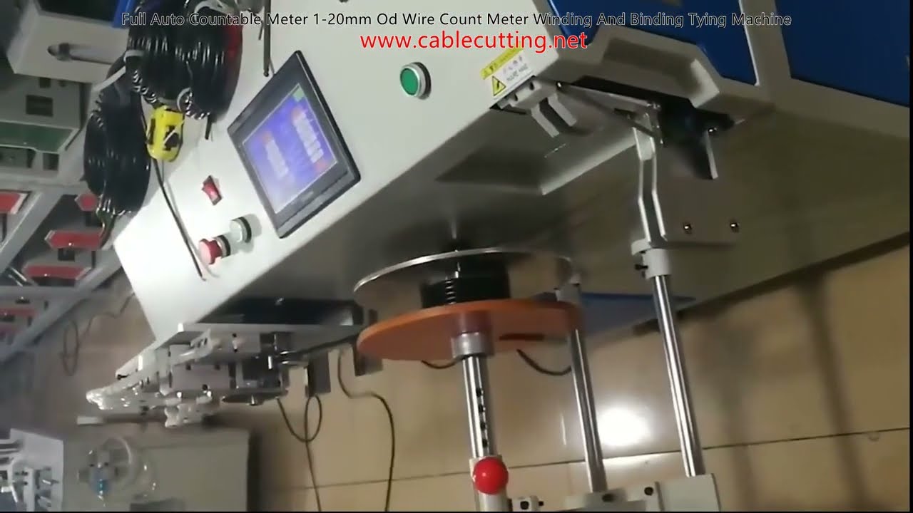 Volledig automatische tel-, wikkel- en bindmachine voor draad Ø1-20mm
