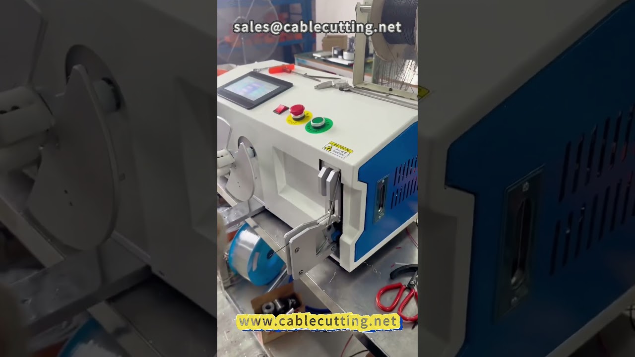 Automatische draadsorteer- en wikkelmachine | #draadverwerking #draadbindmachine #automatisch wikkelen