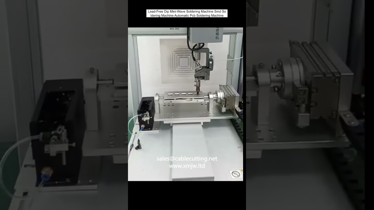 Loodvrije Dip Mini Golfsoldeermachine - Automatische SMD & PCB Soldeermachine