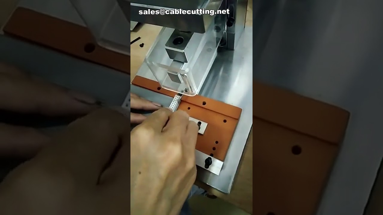 IDC Kabel Persmachine & Kabelkrimpmachine | Automatische kabelverwerking