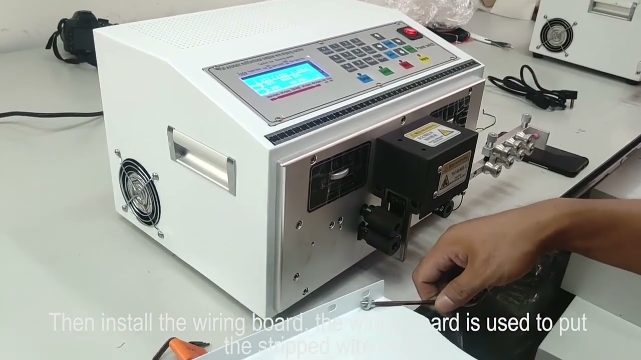 Automatische Draadknipper: Precisie Snijden, Strippen & Crimpen