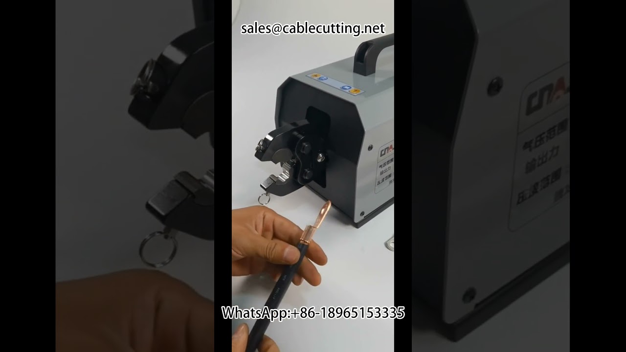 120L pneumatische crimptang – Perfecte 300A éénmalige persing voor Phoenix open neus