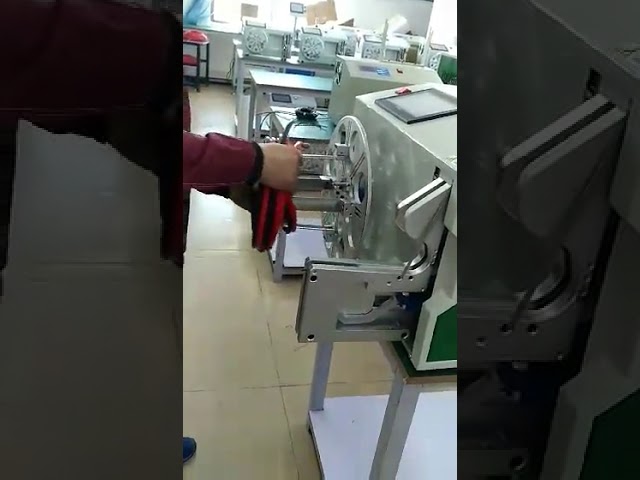 WPM 212L - Grote kabelopwikkel- en bindmachine voor industriële kabels