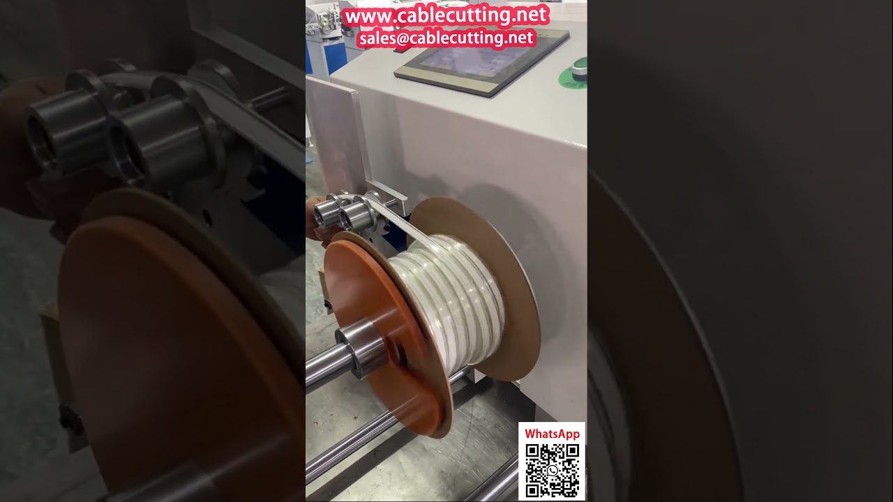 Automatische Wikkelmachine met Uitlijning voor Ledstrip op Kartonnen Bobine
