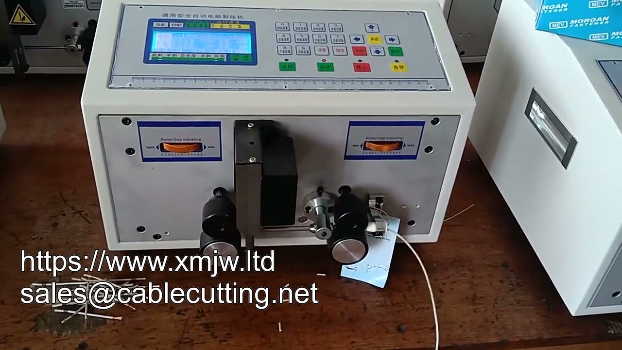 WPM 01 - Automatische PVC-koperdraad strippen en snijmachine voor industriële efficiëntie