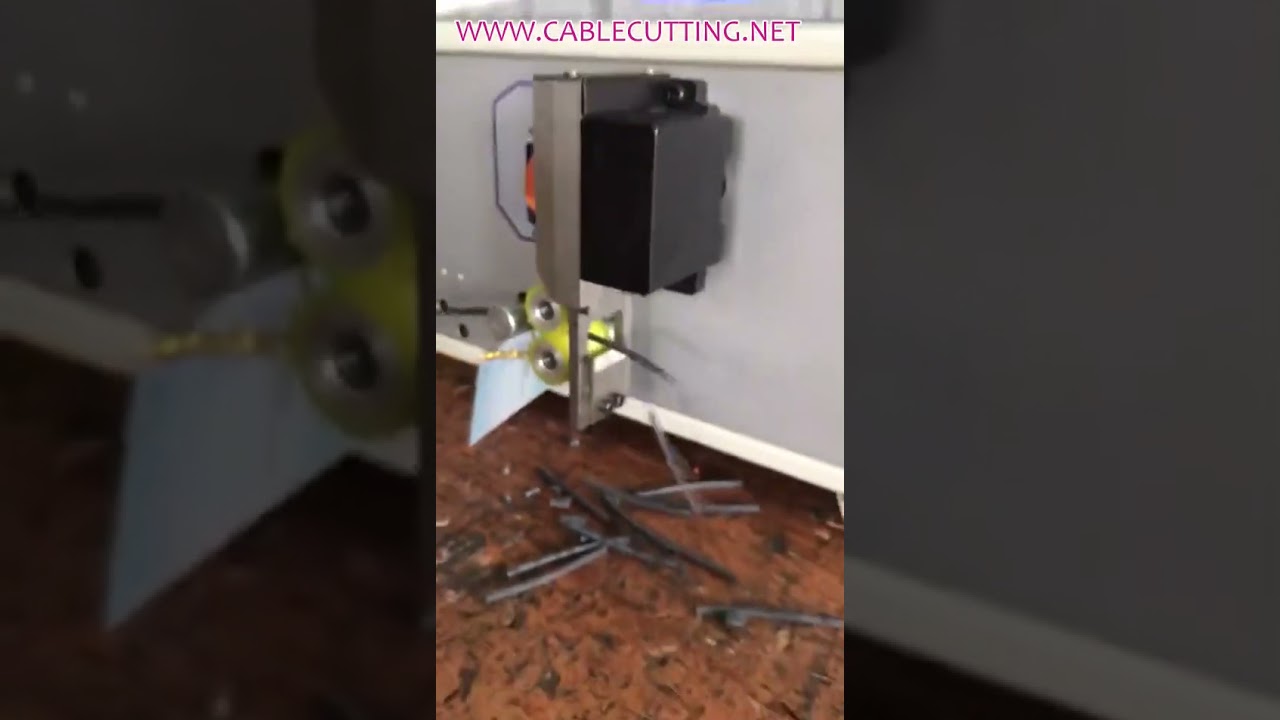 Precisie Krimpkous Snijmachine voor Automatische Draadverwerking